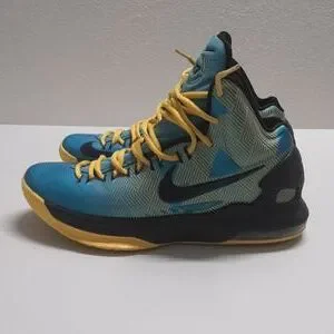 Shoes Nike Kd 5 N7 Mens Size 75 Basketball Shoes Blue Yellow Black 99294 447 Poshmark
